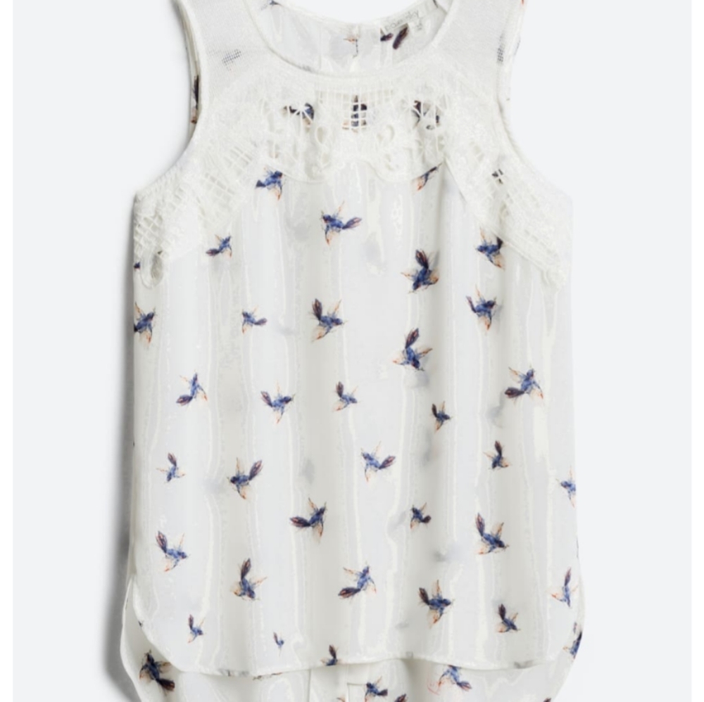 💎Pale Sky Dressy Tank💎